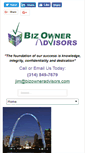 Mobile Screenshot of bizowneradvisors.com